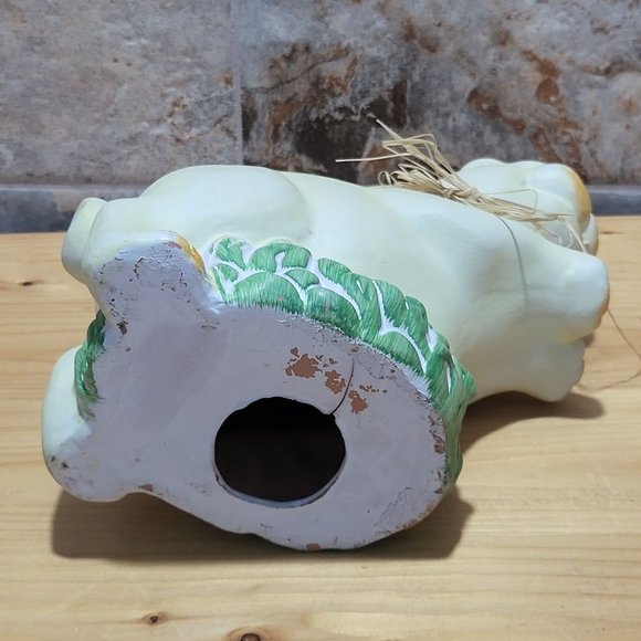 VTG Leaping Bunny Rabbit Figurine Easter Decor - Picture 6 of 11